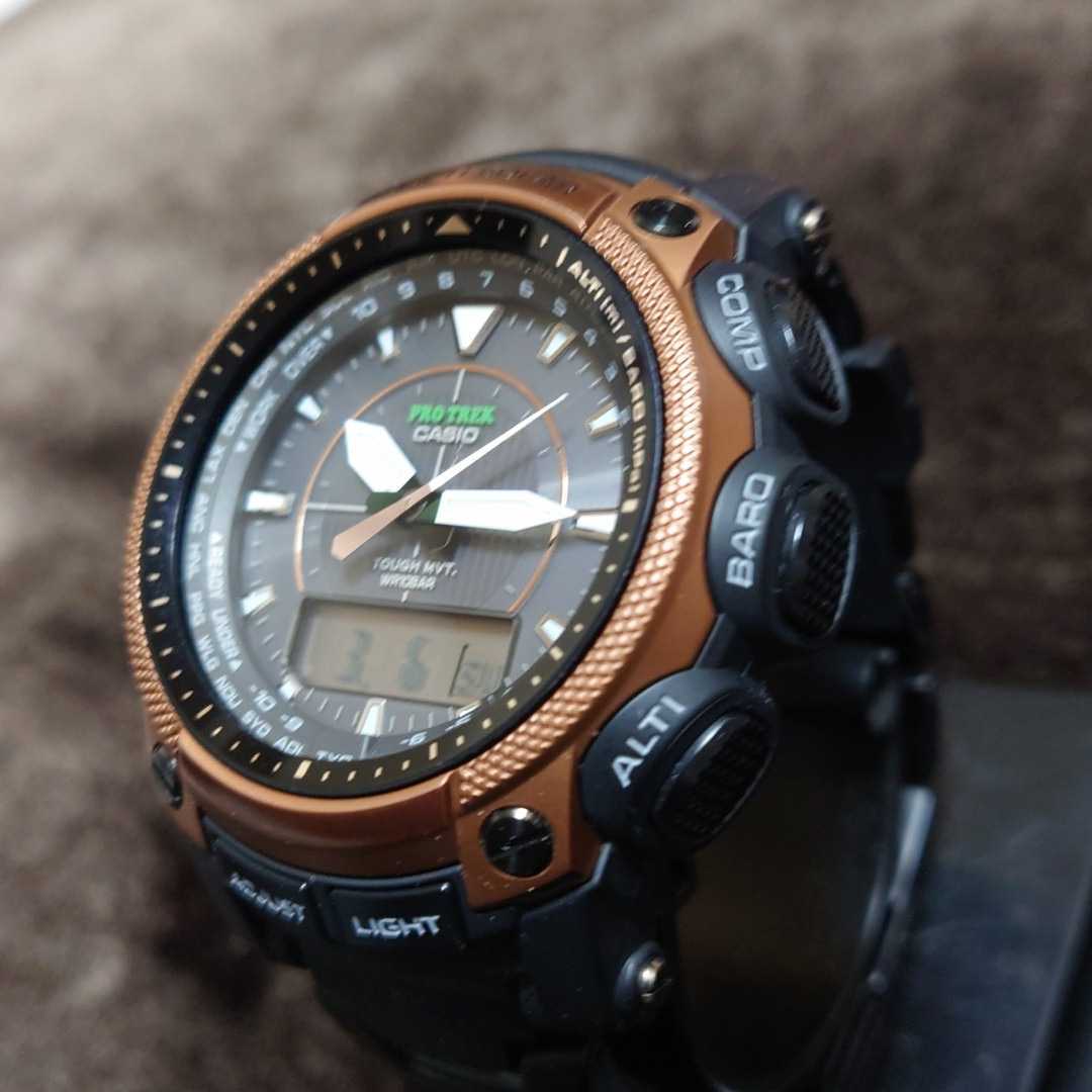 希少!レア!CASIO プロトレック PROTREK PRW-5050YT 電波ソーラー 