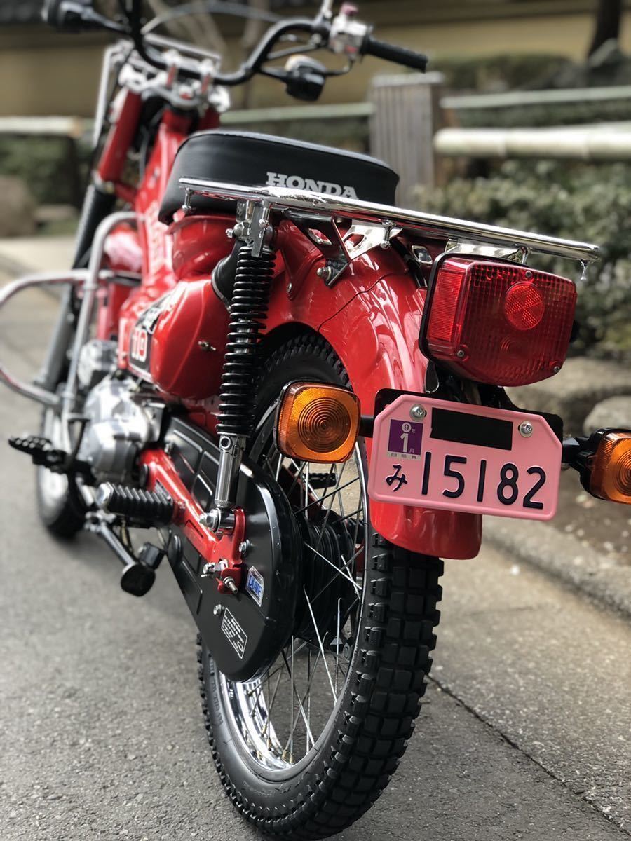 極美完調 1989年式 CT110 ハンターカブ 副変速機付 輸出モデル(51cc 