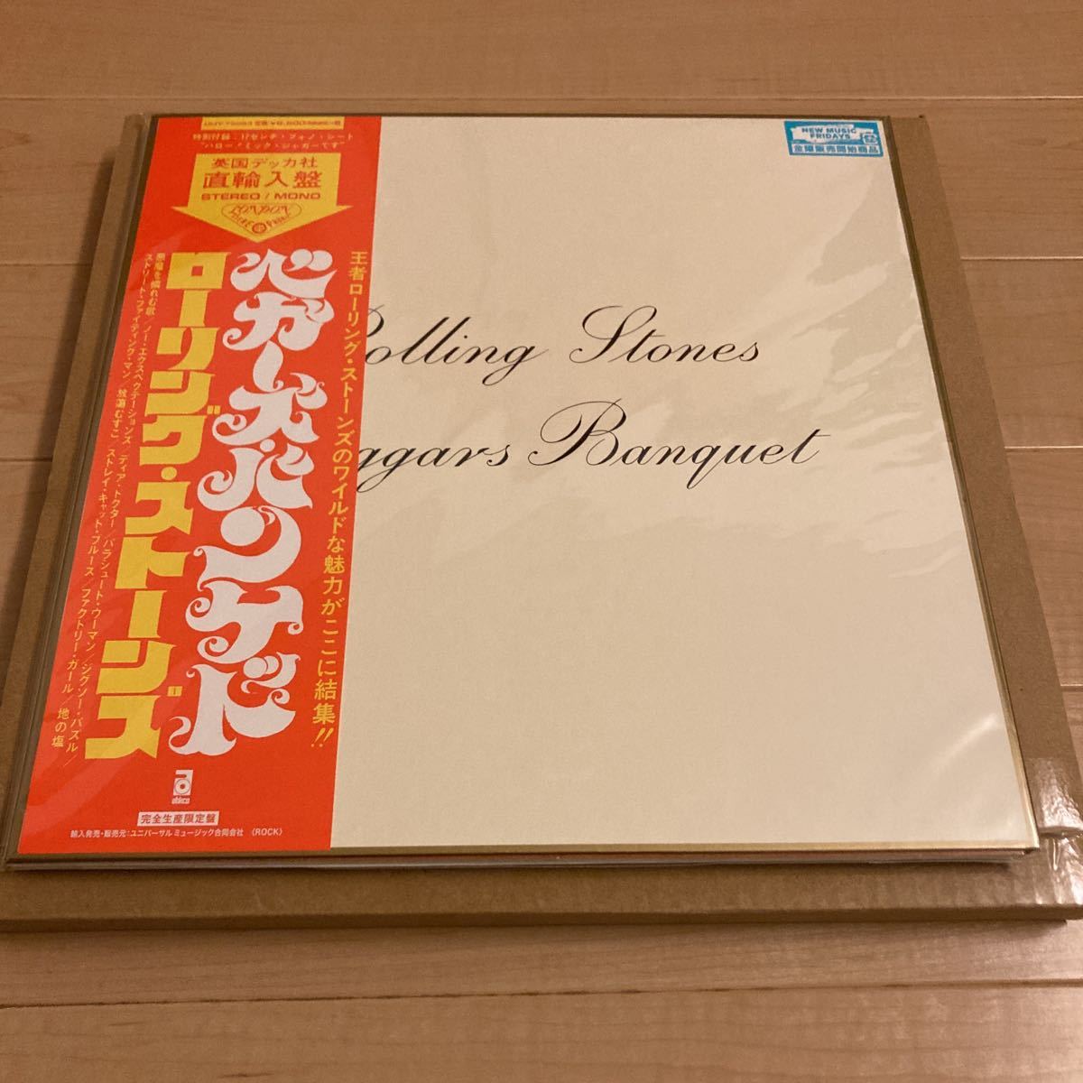 極美品 50周年記念Beggars Banquet ベガーズ・バンケット 国内使用 