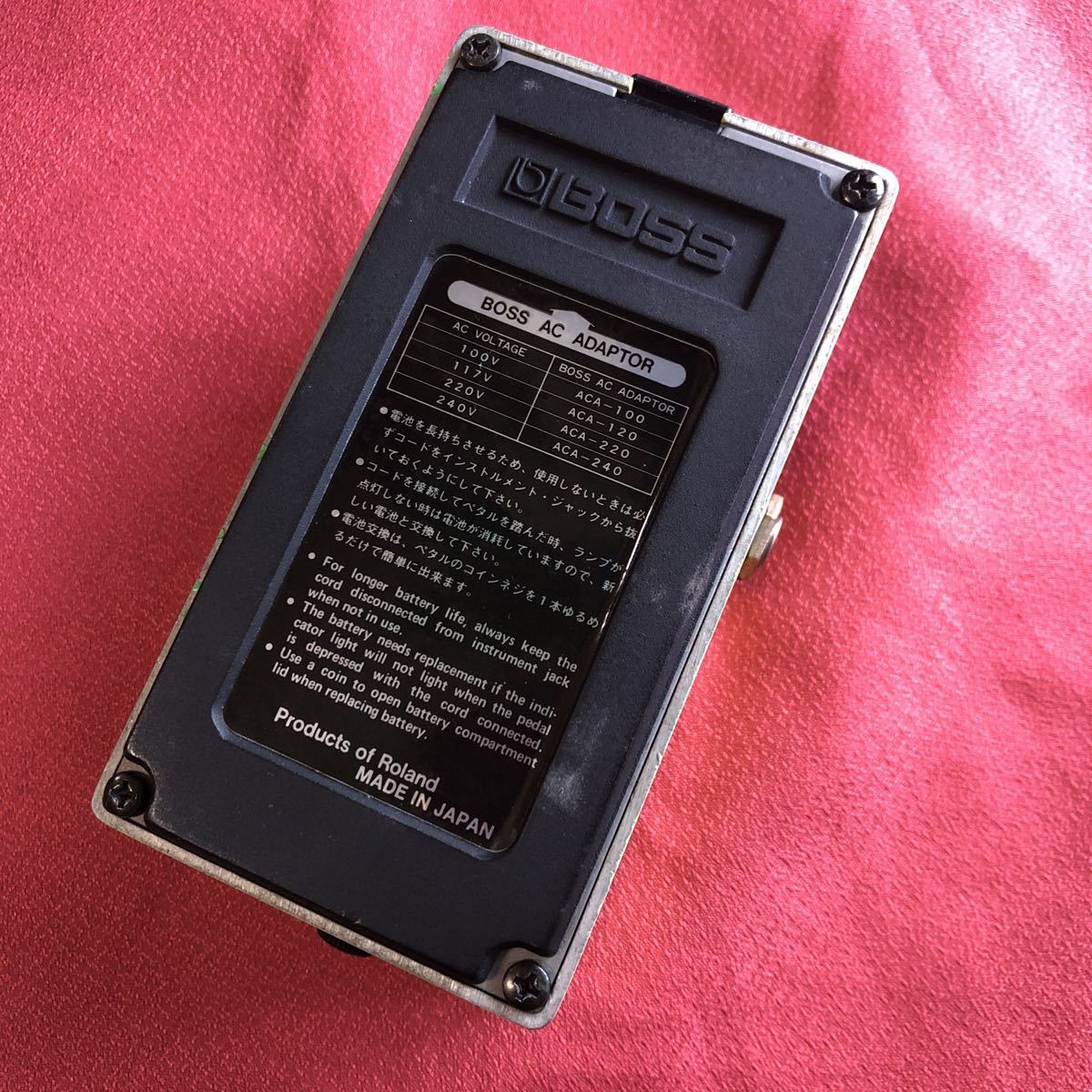 ☆1円スタート☆NEC C4558C搭載BOSS SD-1 SUPER Overdrive made in