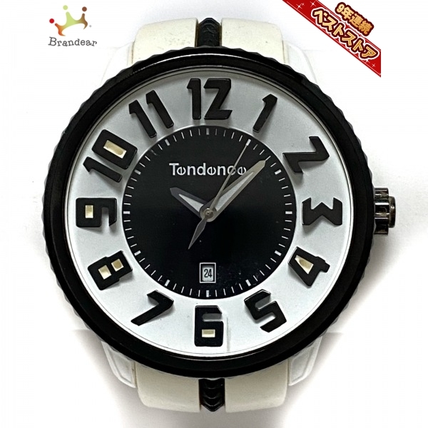TENDENCE(テンデンス) 腕時計 - S04P メンズ 黒×白(テンデンス)｜売買  