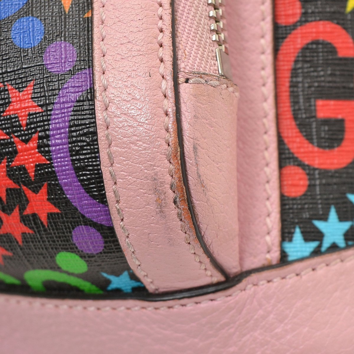 □431631 GUCCI グッチ PVCレザーミニバックパック リュックサック GG 