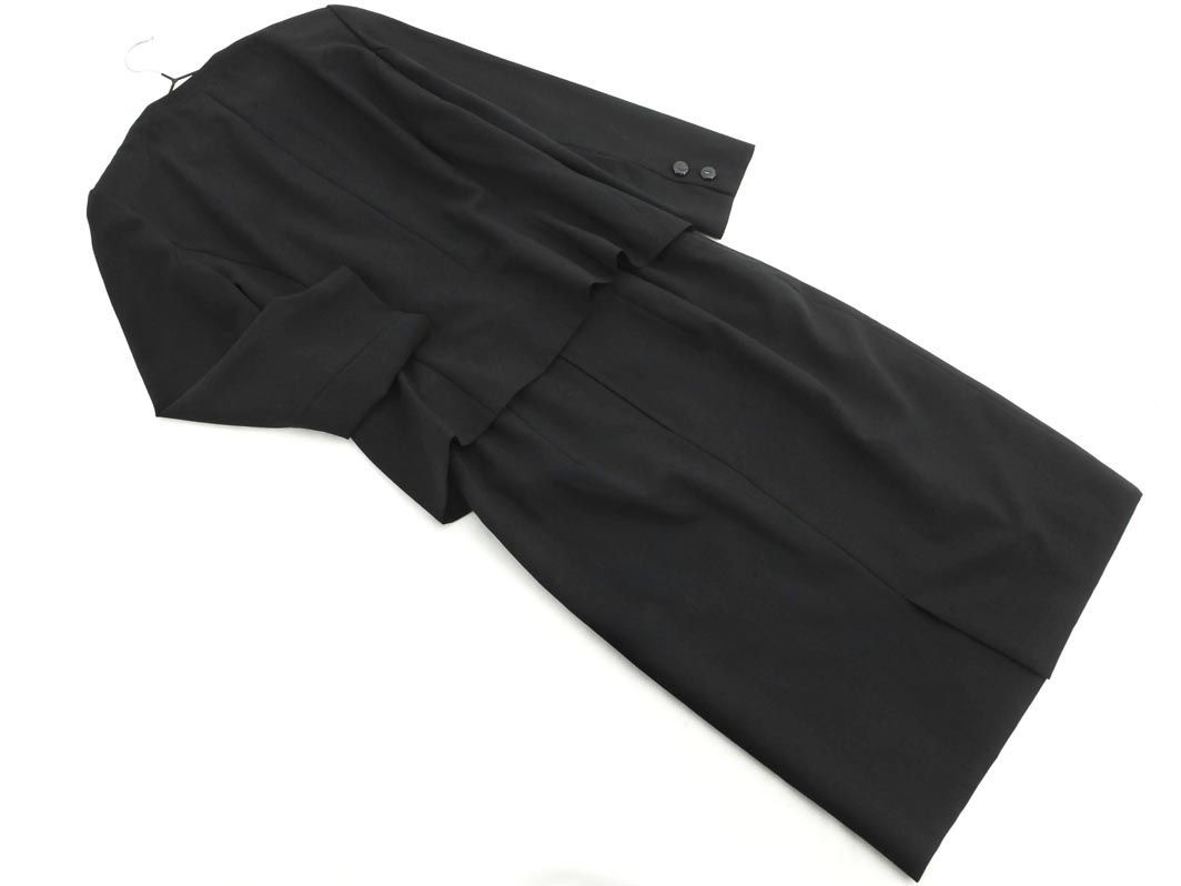 HARDY AMIES ハーディエイミス ブラック フォーマル セットアップ  