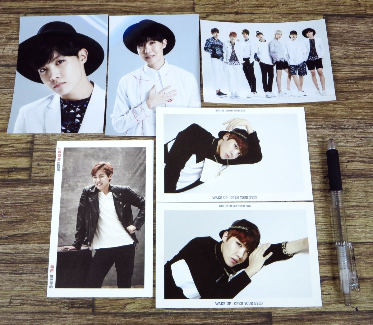 ☆BTS 防弾少年団 J-HOPE ホソク フォトカード+生写真 合計6枚セット