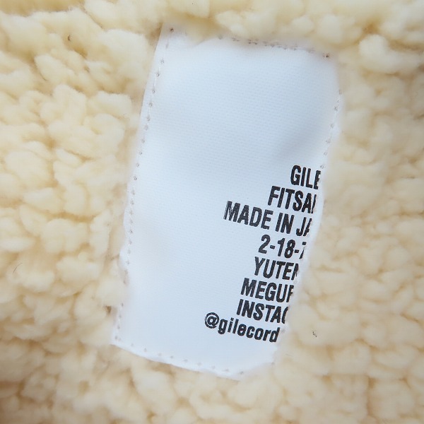 ☆【未使用】PATAGONIA×GILET/パタゴニア×ジレ REMAKEFLEECE JACKET