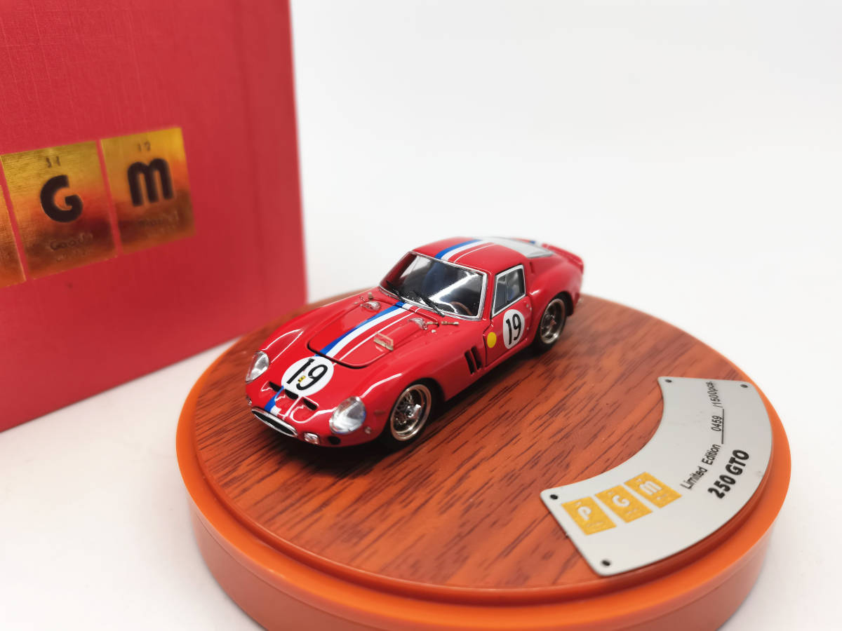 PGM 1/64 フェラーリ 250 GTO #19 B43