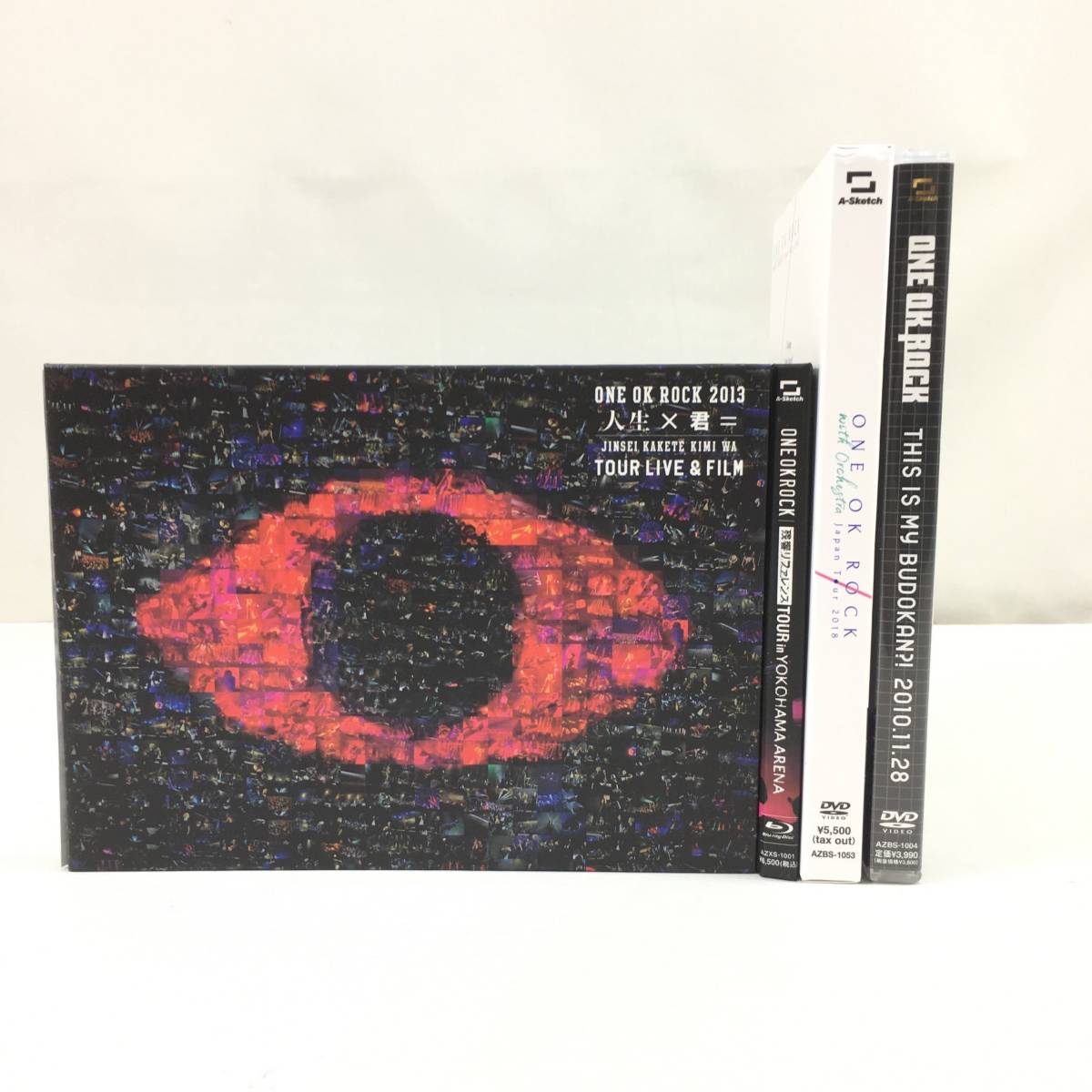 ONE ONE OK ROCK アルバム CD 全10枚セット 初回盤 CD+DVD OK