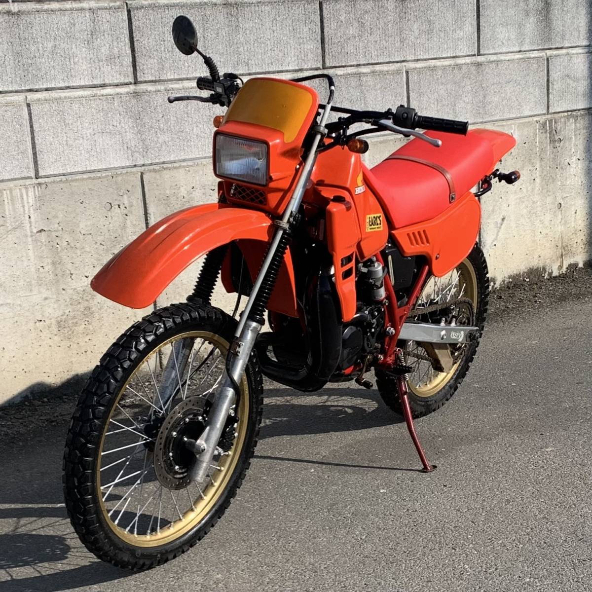 絶版 MTX200R！ ホンダ MTX200R 2型 MD13 始動 書付き希少 2スト 距離 