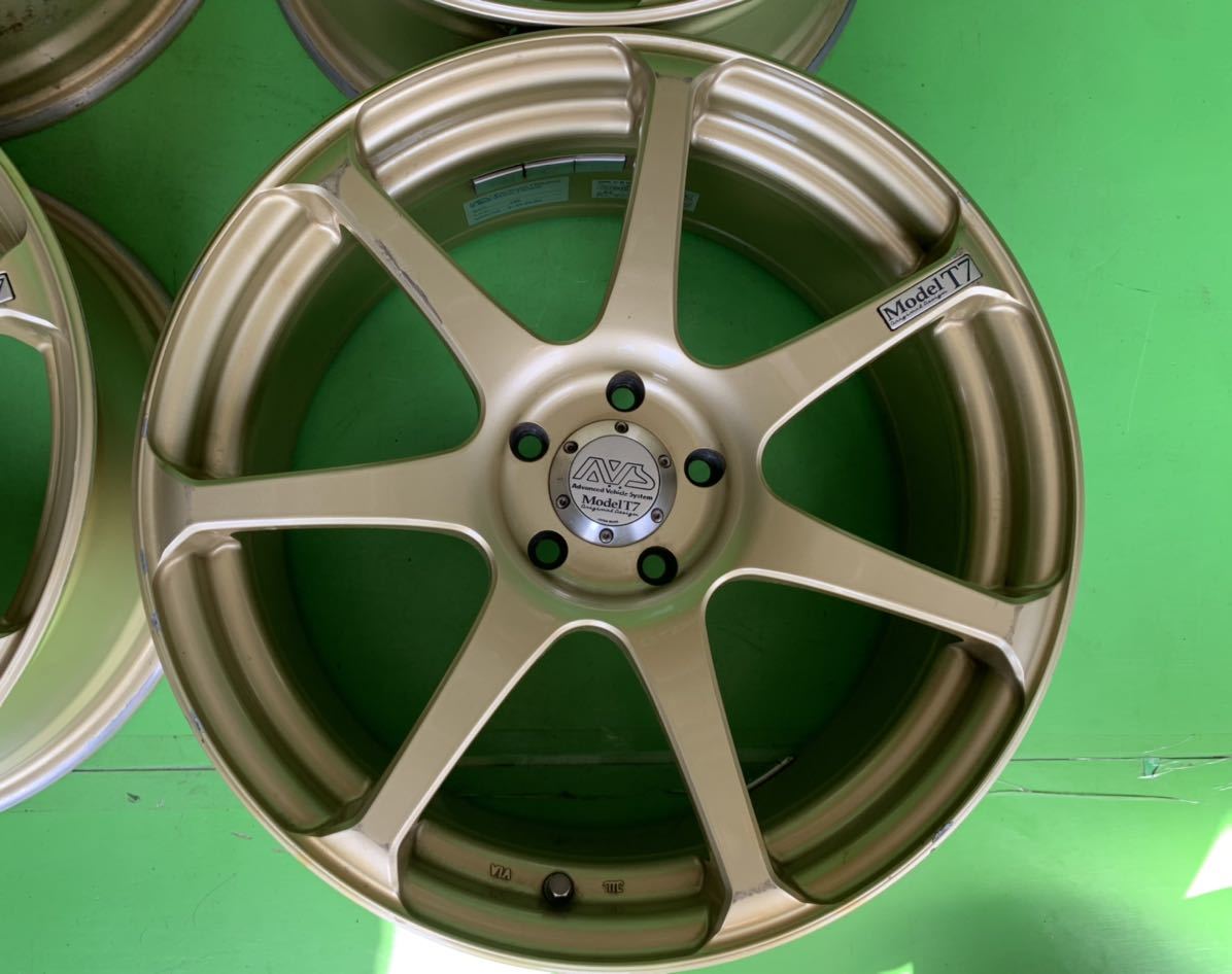 YOKOHAMA AVS MODEL T7 17インチ 17x7.5J オフセット:+50 PCD:100/5H 