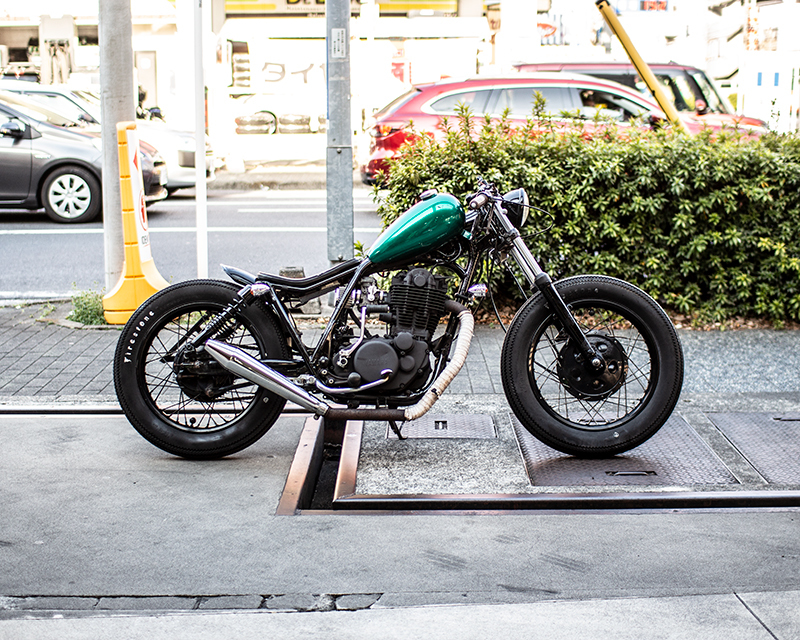 即決！1992年SR400 ビンテージカフェボバーカスタム チョッパー