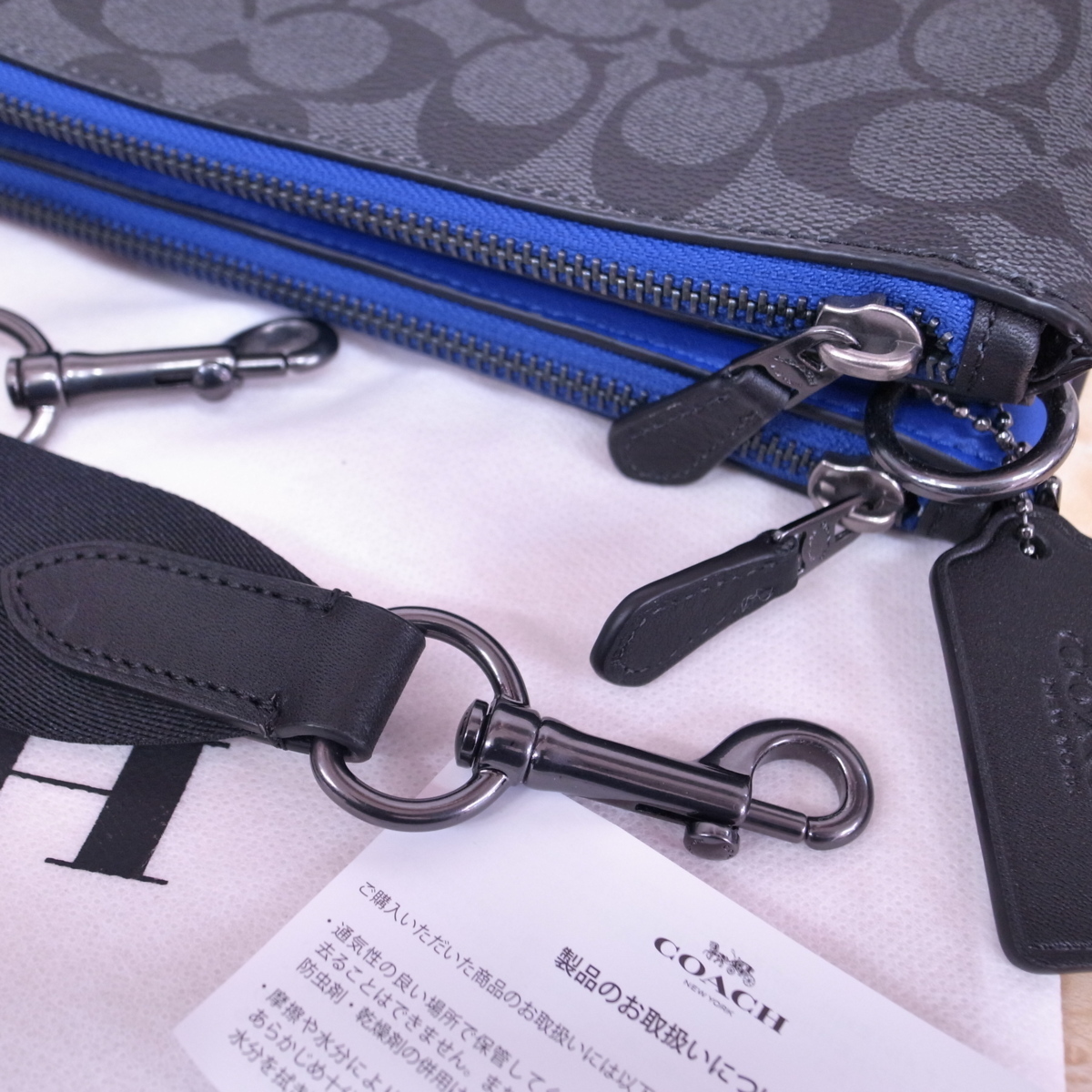COACH　エヴァレット クロスボディ ブロックド シグネチャー キャンバス 1148【本物保証】 コーチ エヴァレット クロスボディ カラーブロック