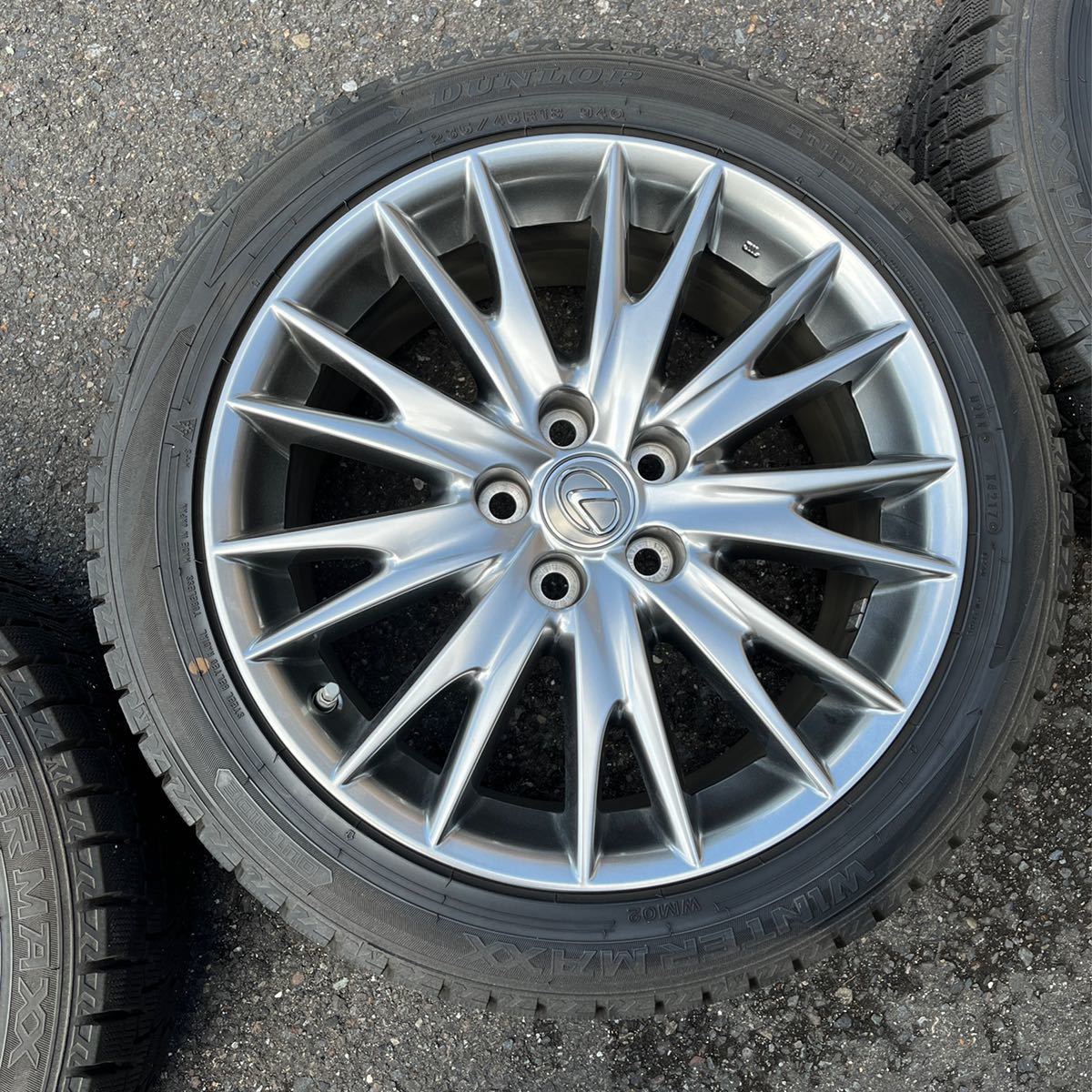 LEXUS レクサス GS450h GS300 GS250 純正ホイール スタッドレスタイヤ 