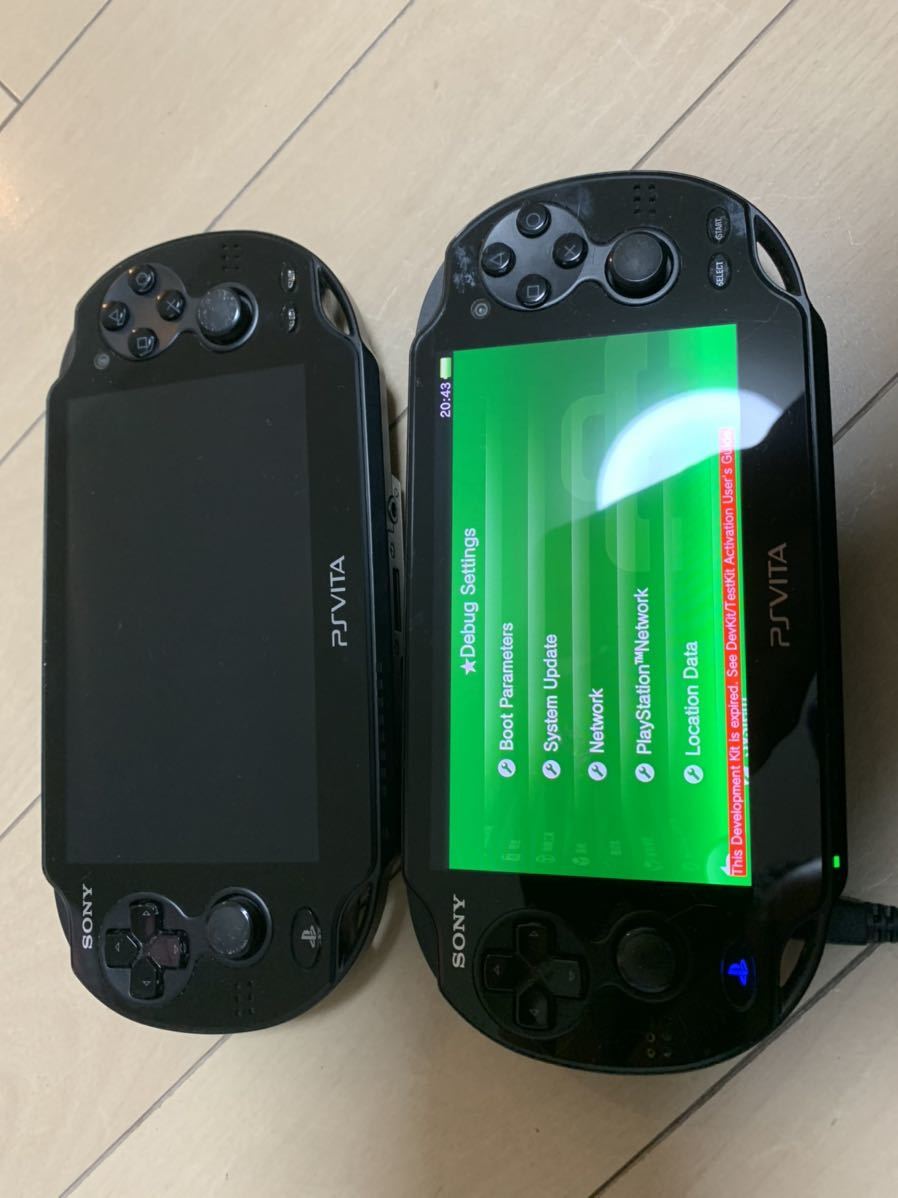 デバステ 開発機 PlayStation Vita development kit 2台(PS Vita本体)｜売買されたオークション情報