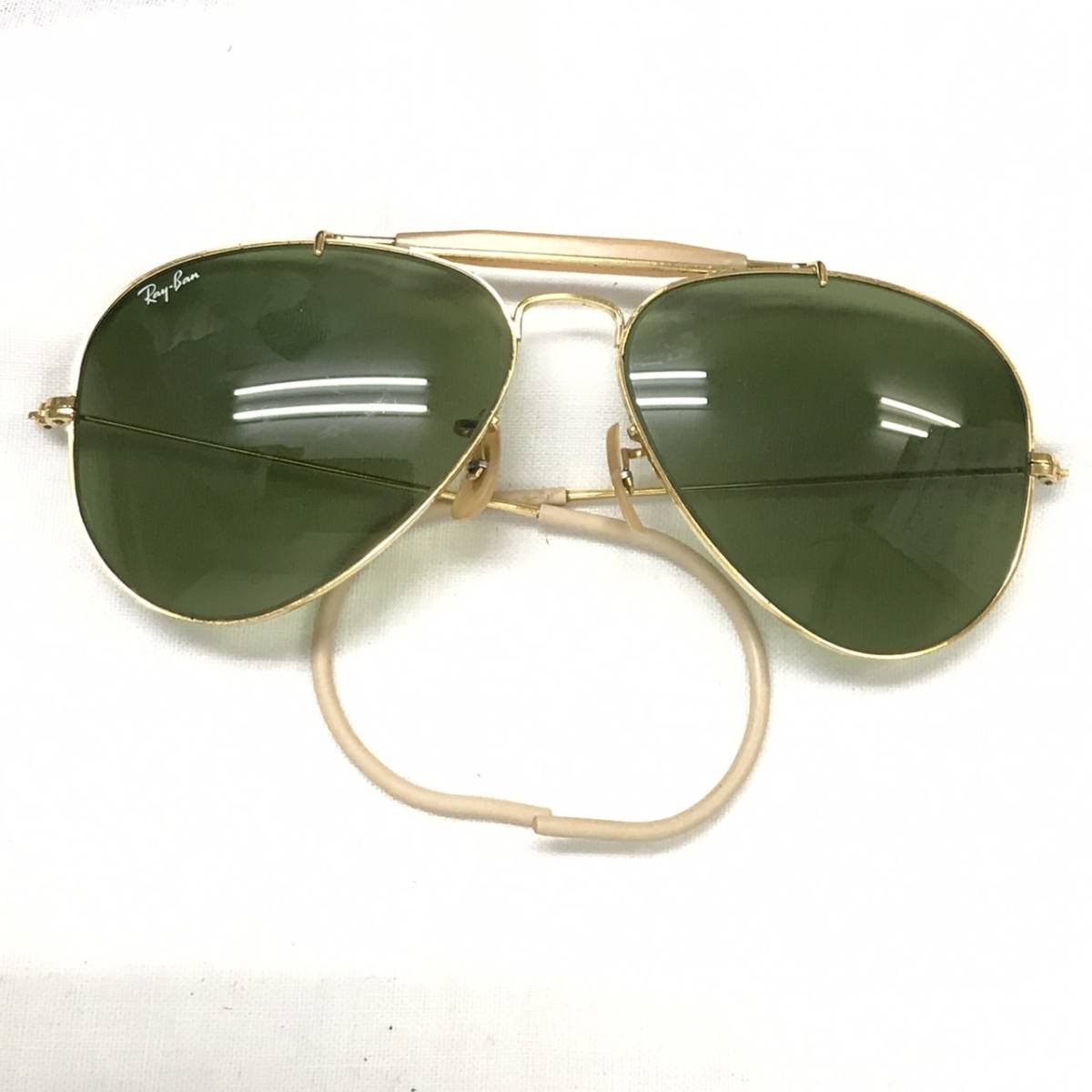 レイバン B&amp;L ヴィンテージ b&amp;l 美品 サングラス Ray-Ban 美品Ray-Ban W2958 - メルカリ 度なし ヴィンテージ（サングラス｜眼鏡・サングラス B＆L USA製 G15