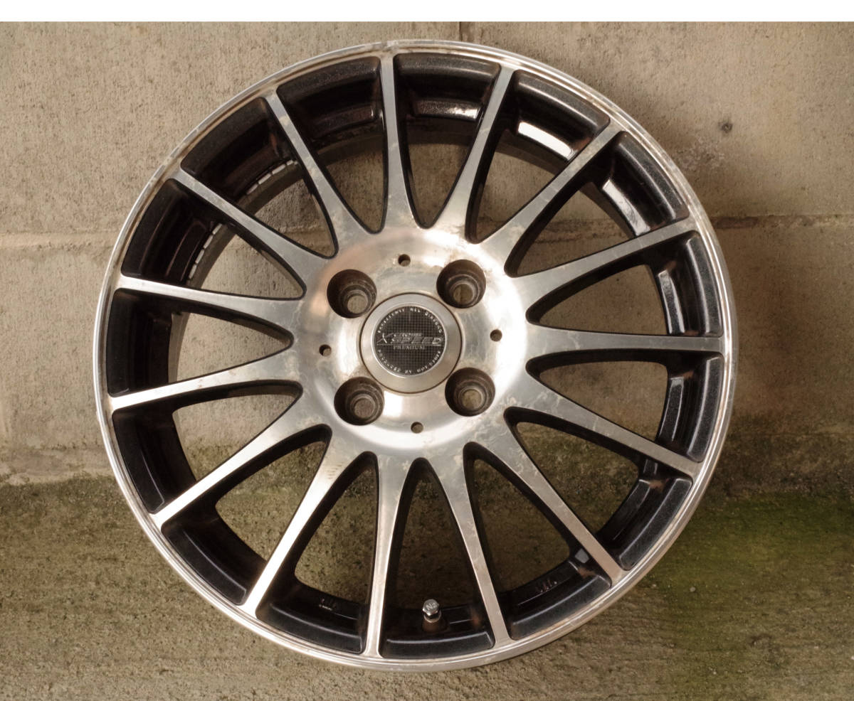 XCROSS SPEEDアルミホイール 15インチPCD:100 IN53 CROSE SPEED PREMIUM クロススピード プレミアム アルミホイール 15