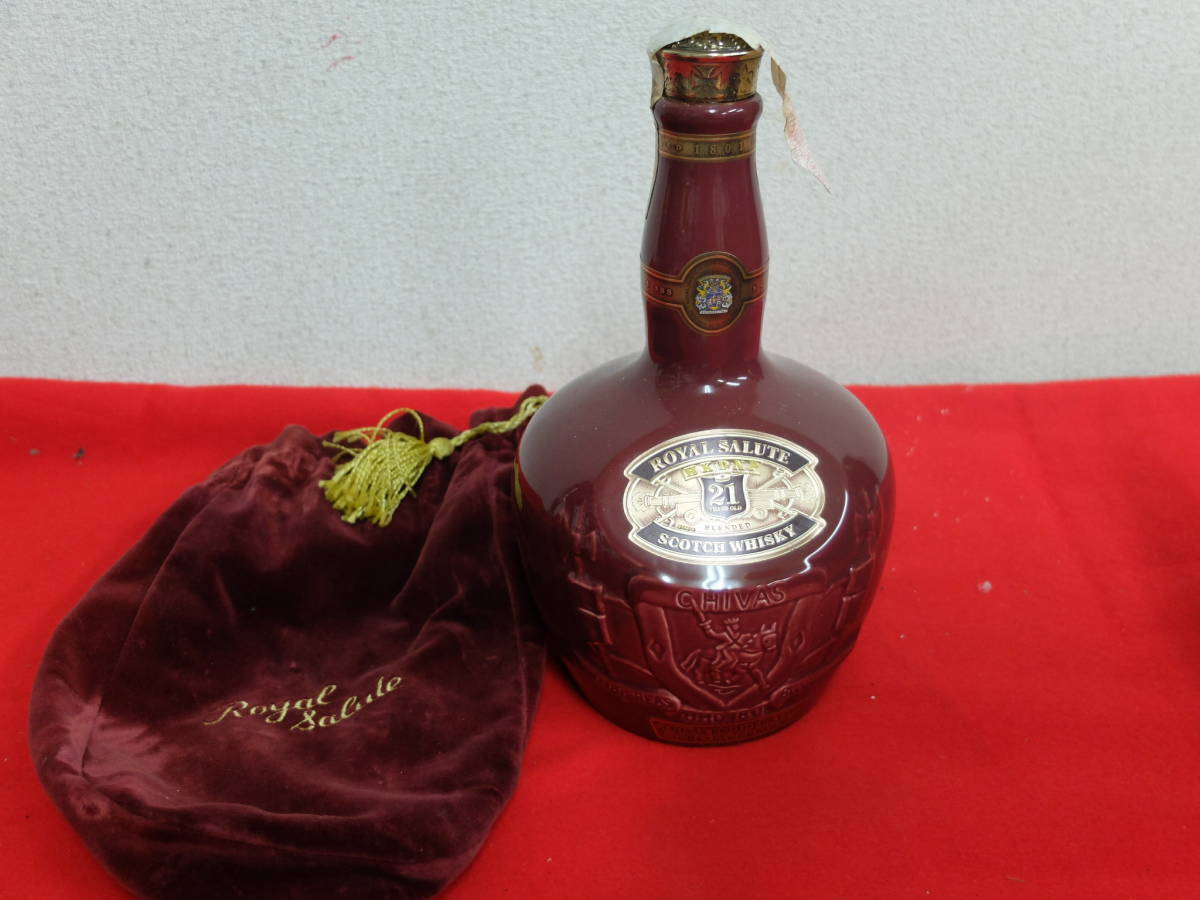 21年 SALUTE ROYAL サルート ロイヤルサルート 赤 ロイヤル スコッチ 