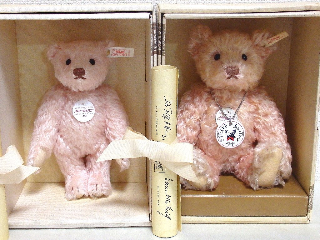 steiffシュタイフ/ 日本限定 ベビー・マサコ テディベア / 完品