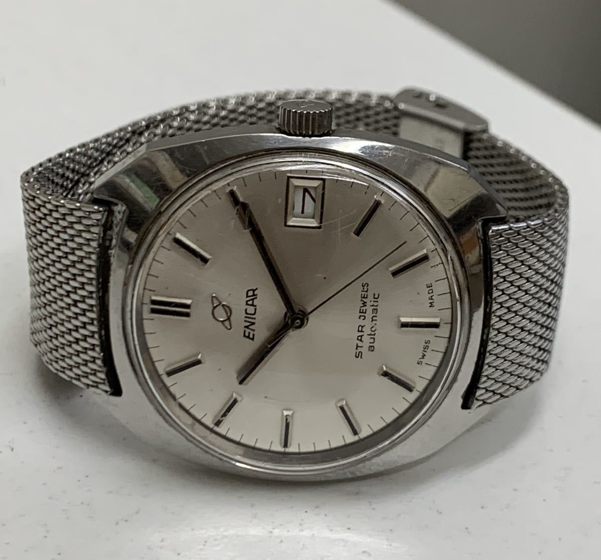 ENICAR エニカ STAR JEWELS スタージュエル AUTOMATIC 144-39-12 稼働