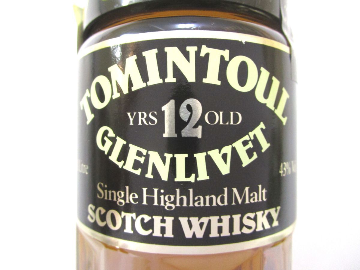 トミントール グレンリベット GLENLIVET TOMINTOUL Yahoo!オークション 