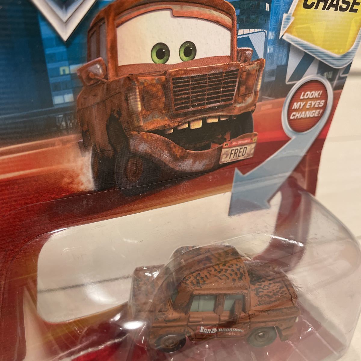 マテル カーズ キャラクターカー フレッド ミニカー Fred Mattel Cars ウィズ ファーレン バンパー Look My Eyes 目が動く チェイス カーズ 売買されたオークション情報 Yahooの商品情報をアーカイブ公開 オークファン Aucfan Com