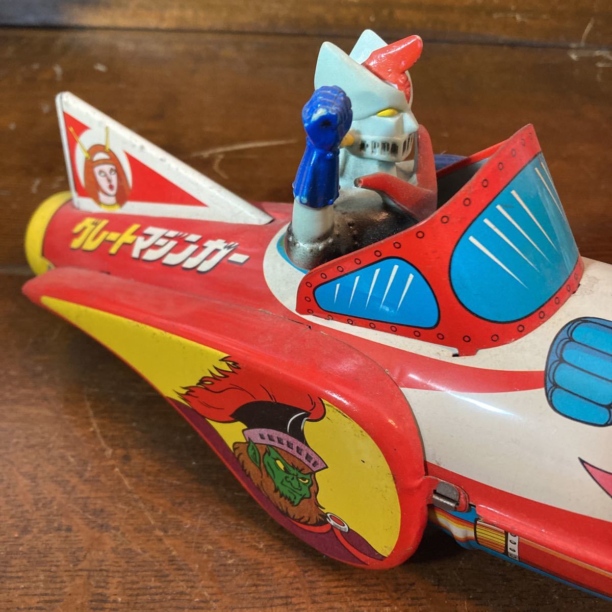 A*A様 マスダヤ 鋼鉄ジーグ レースカー ブリキ 増田 レトロ