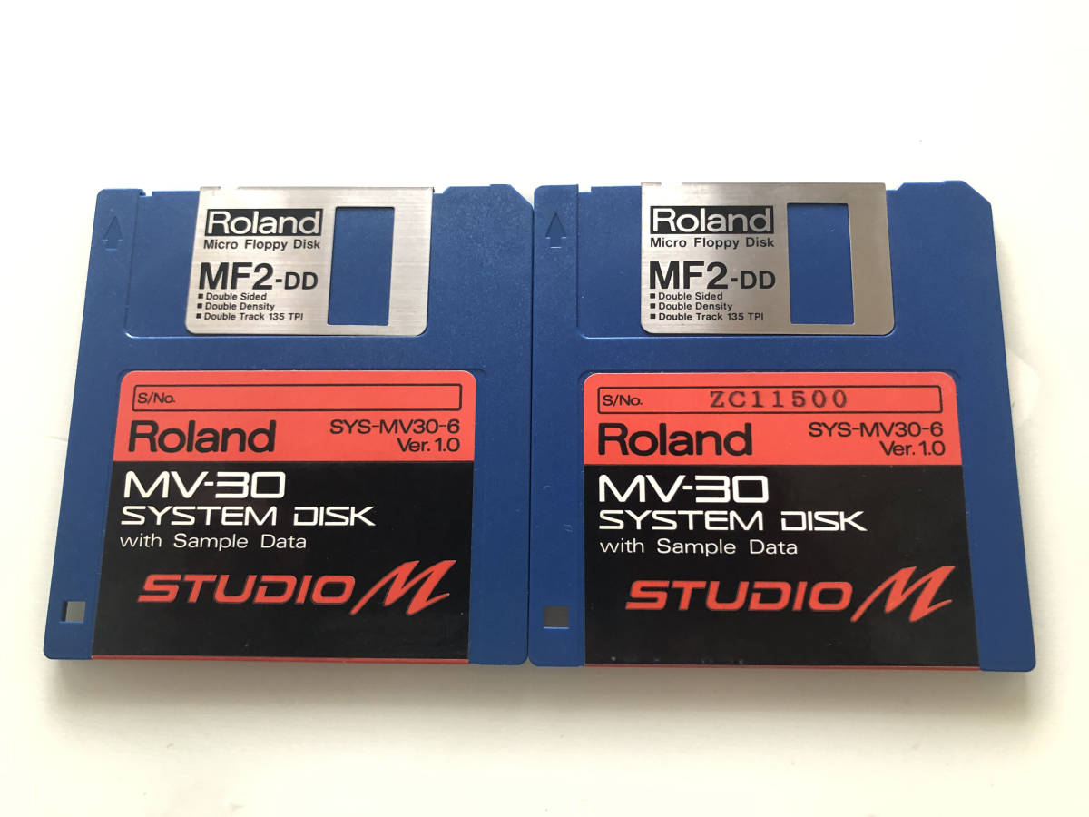 中古】Roland MV30 Studio M システム ディスク 取り敢えずジャンク 