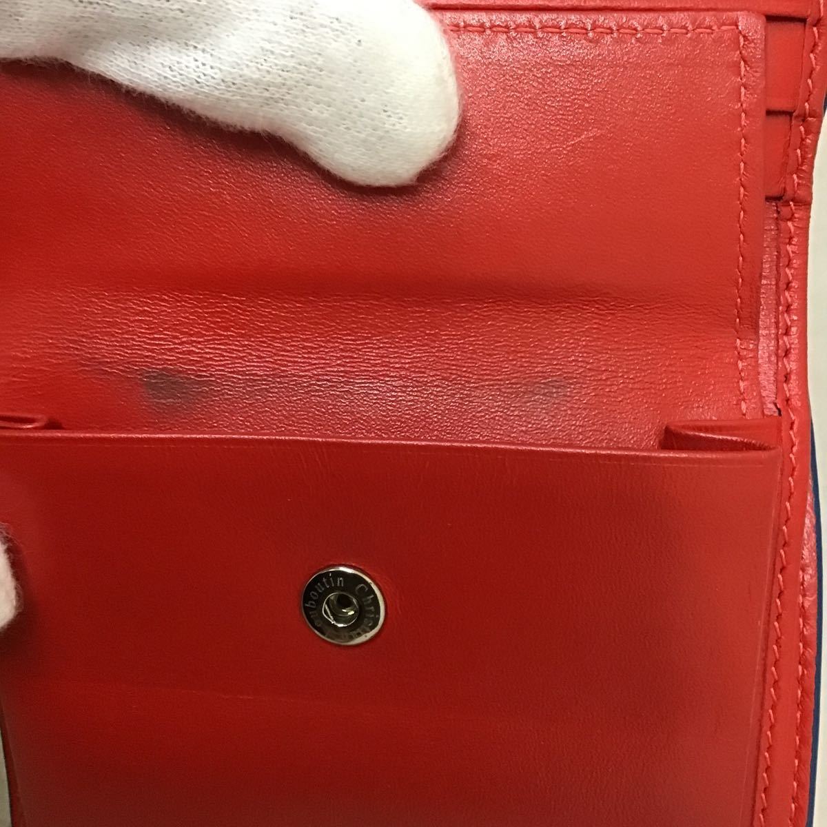 クリスチャンルブタン Christian Louboutin クラッチバッグ スパイク