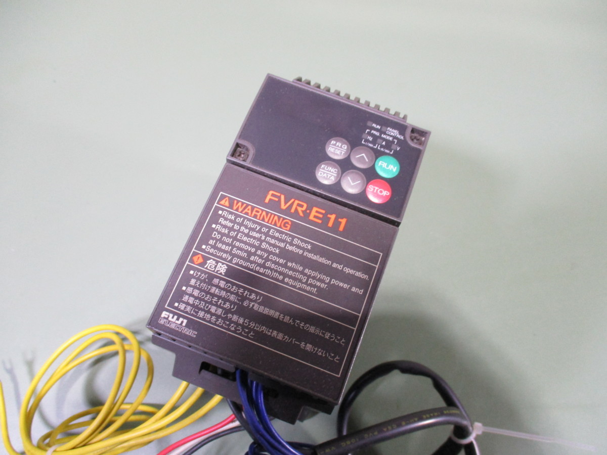 D☆富士電機 FVR.E11 低騒音高性能コンパクトインバーター☆75E11S-2