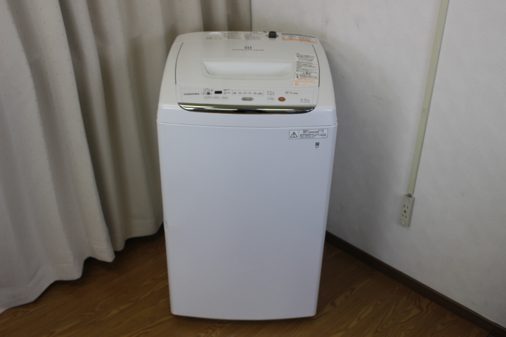 送料無料~ 洗濯機 4.2kg 東芝 AW-42ML 2013年製 中古 良品