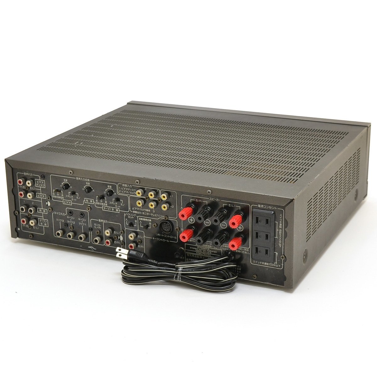 ▽433548 Pioneer パイオニア ミキシングアンプ SA-V21Ⅱ カラオケ