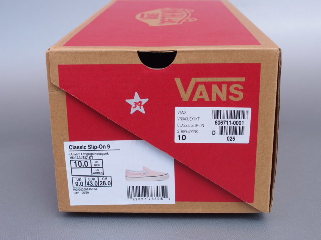 デッド!! 新品 希少!! USA限定 VANS アナハイム classic Slip-on 