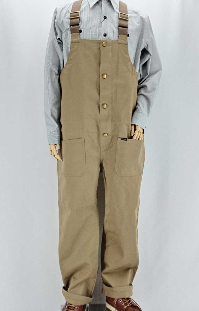 BLUCO WORK GARMENT/ブルコ/ OL-150/OVERALLカラー(KHK)、サイズM.新品