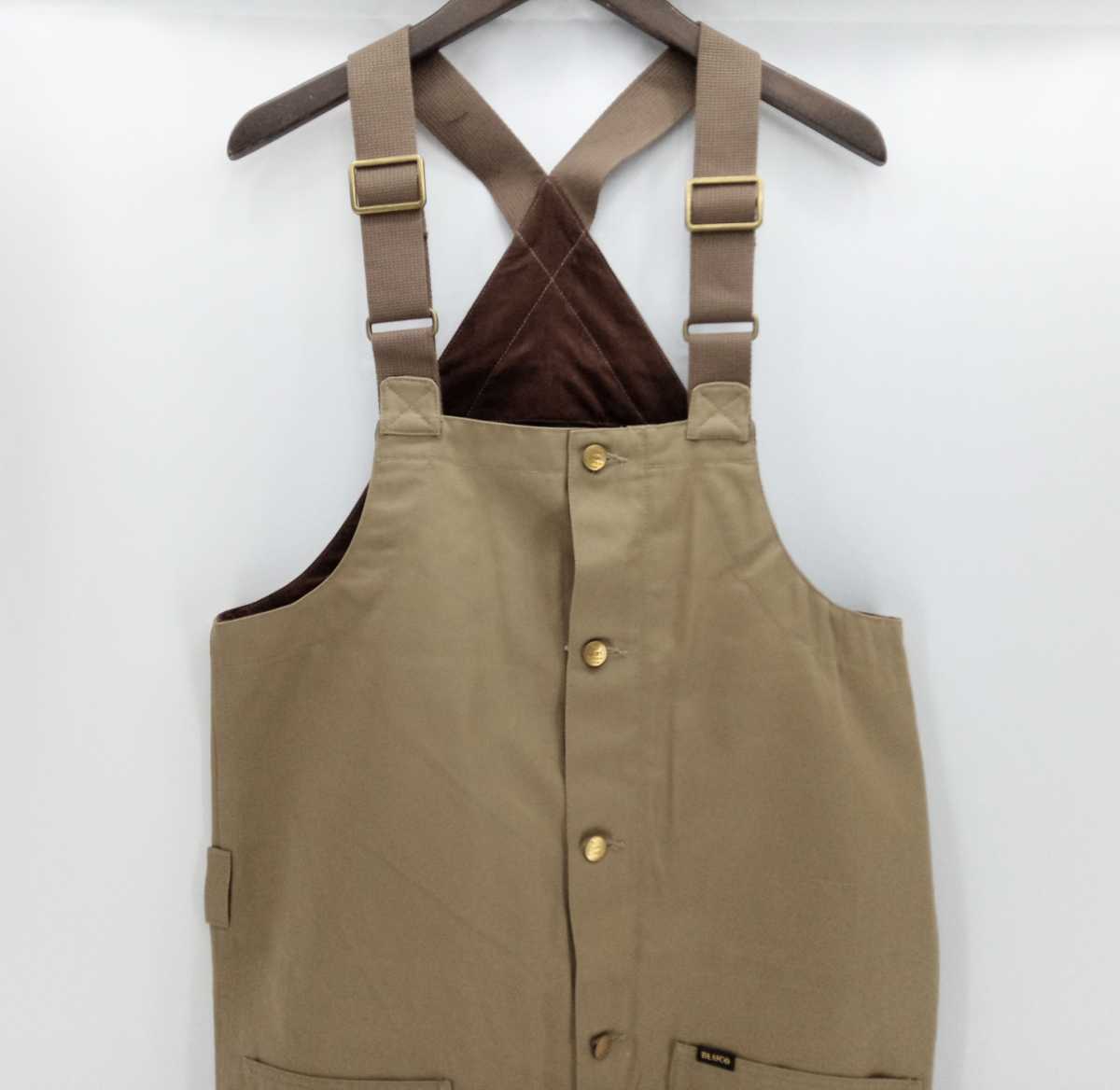 BLUCO WORK GARMENT/ブルコ/ OL-150/OVERALLカラー(KHK)、サイズM.新品