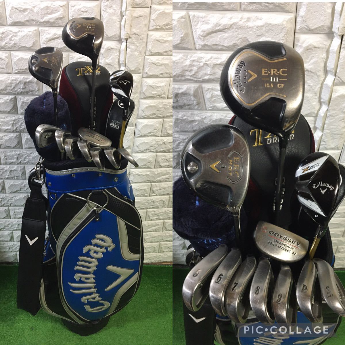 キャロウェイ X Callaway⁄キャロウェイ ERC S - 豪華 11本A033 メンズ 