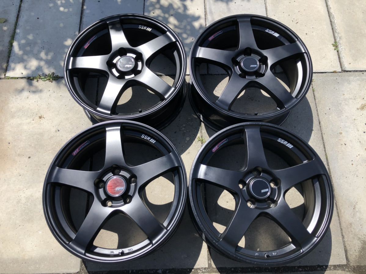 SSR GTV01 17インチホイール 4本 7J 5H 114.3 +42 (社外品)｜売買され 