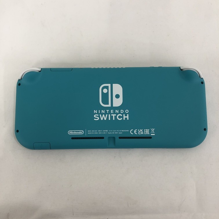 1498373】Nintendo Switch Lite 本体 ターコイズ 通電確認済 箱あり