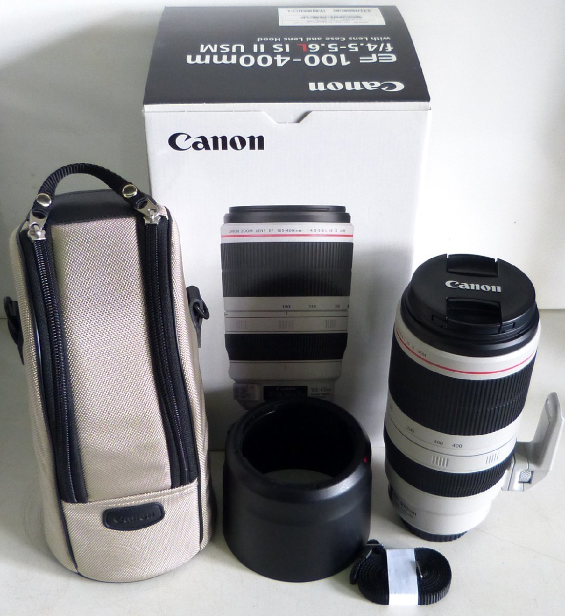 ☆美品!CANON キャノン レンズ 望遠ズームレンズ EF100-400mm F4.5-5.6L IS II USM☆
