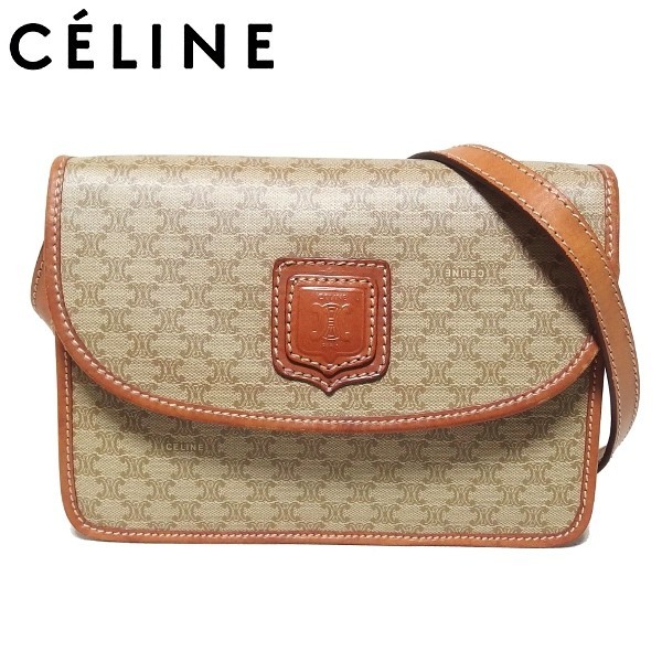 CELINE マカダムモノグラム2wayショルダー(ヴィンテージバッグ CELINE