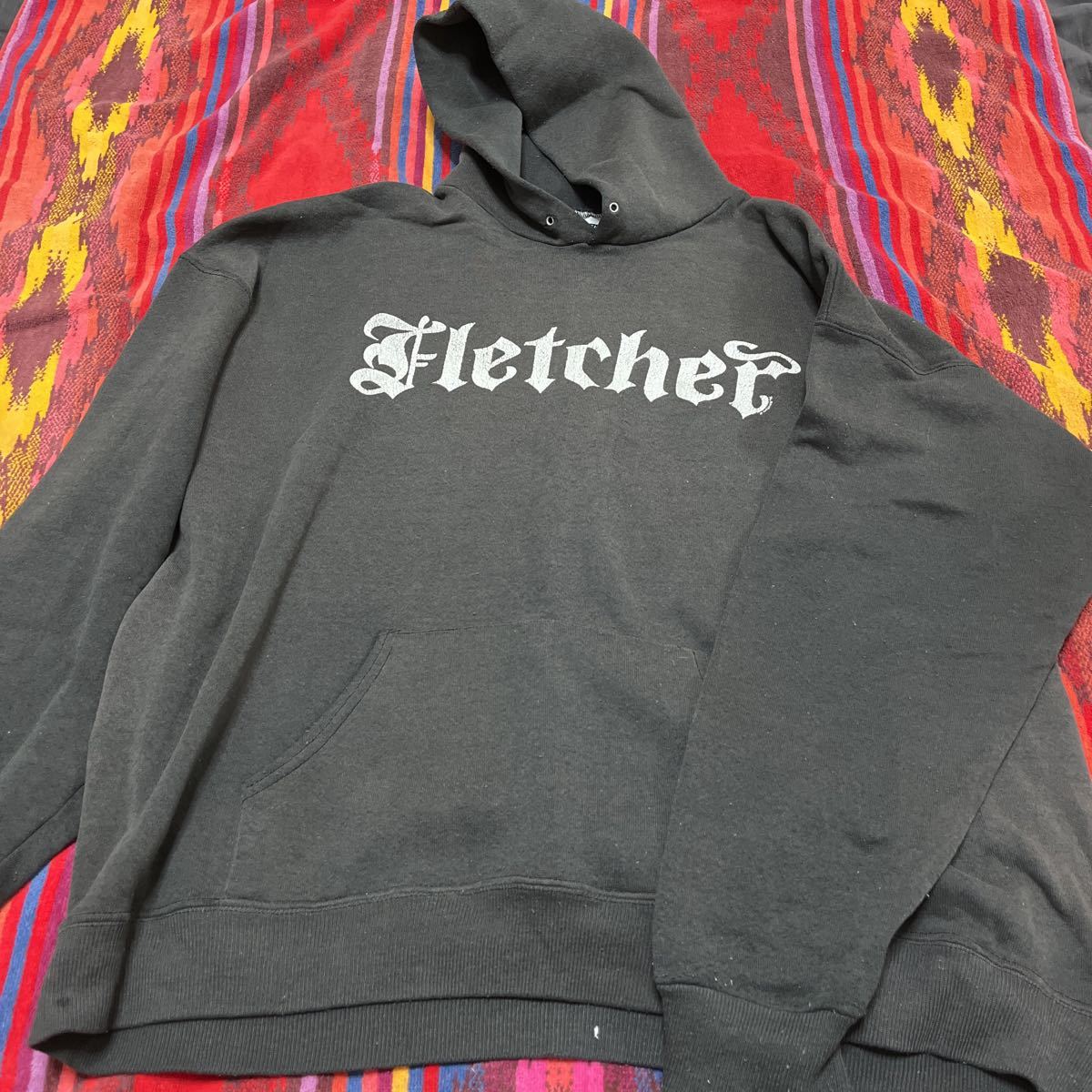 USA古着 FLETCHER パーカーL ネイザンフレッチャー90