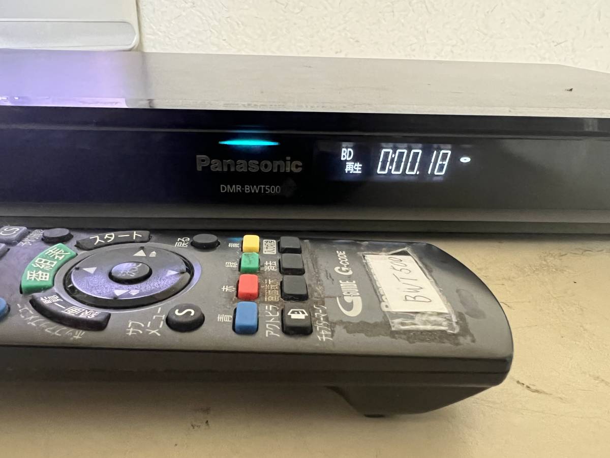 Panasonic DMR-BWT500 Blu-rayレコーダー 500GB Panasonic
