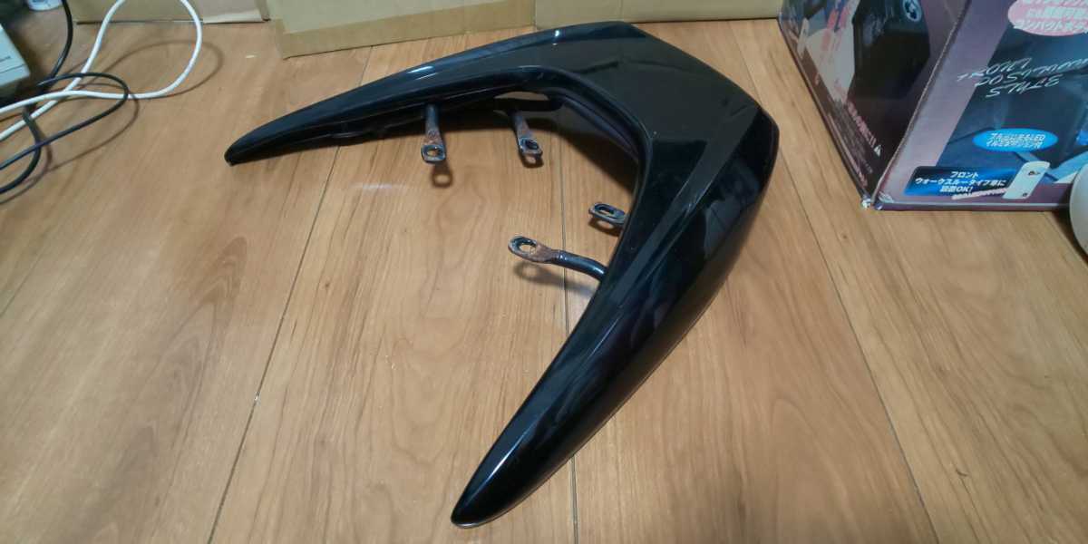 即決！送料込！アドレスv50 v50g 純正 リアスポイラー 黒 ブラック 