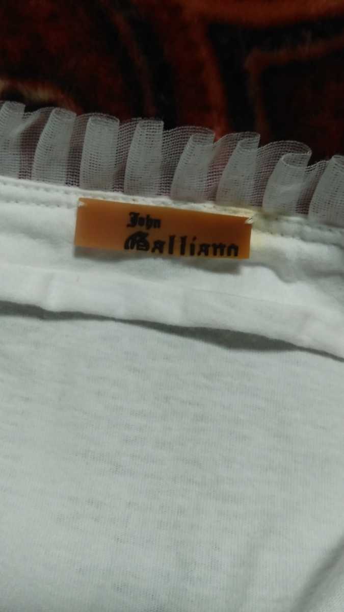 John Gallianoガリアーノ◾️ニュースペーパー柄◾️タンクトップ