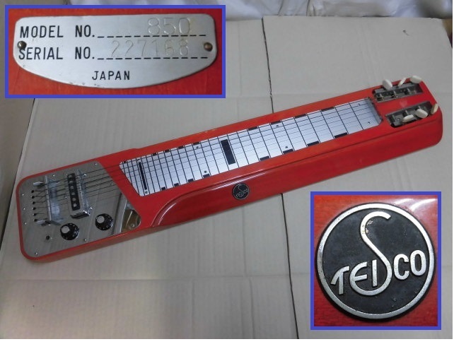 Yahoo!オークション - 「テスコ ⁄ 8弦スチールギター H-8S TEISCO