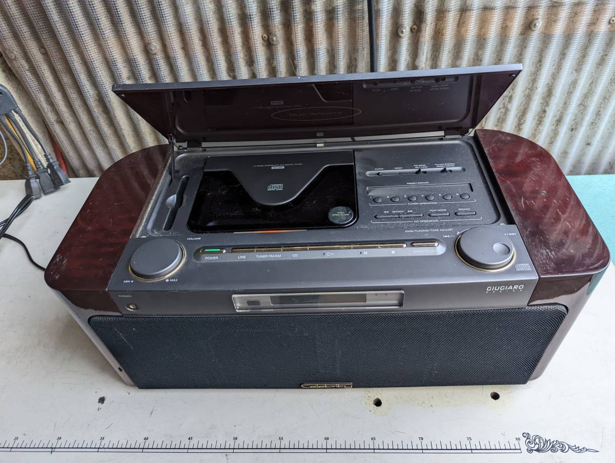 お得，豊富な S:SONY ソニー SME Families Celebrity セレブリティ MODEL D-3000 CD電蓄 FM/AM チューナー 本体のみ ジャンク品(ソニー)｜売買されたオークション情報、yahooの商品情報をアーカイブ公開 - オークファン ソニー