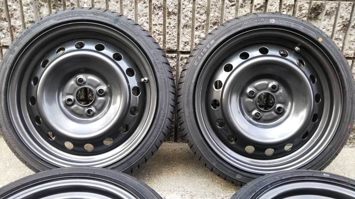 ラクティス 16インチ トヨタ純正 鉄ホイール 5.5J+39 4穴 P.C.D100 