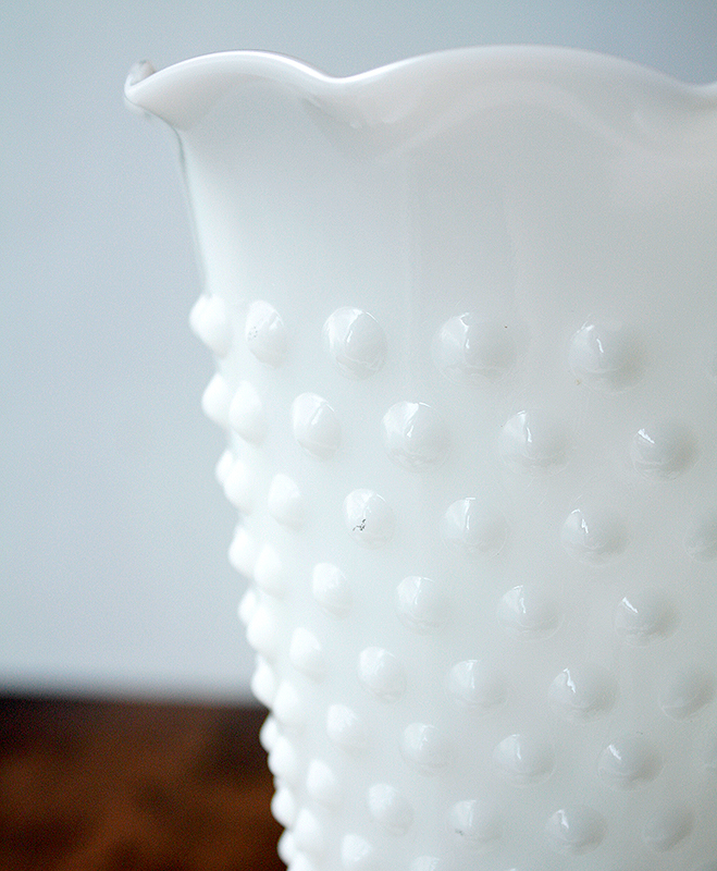 Fire-King - ⑥ファイヤーキング Fire King ホブネイル フラワーベース