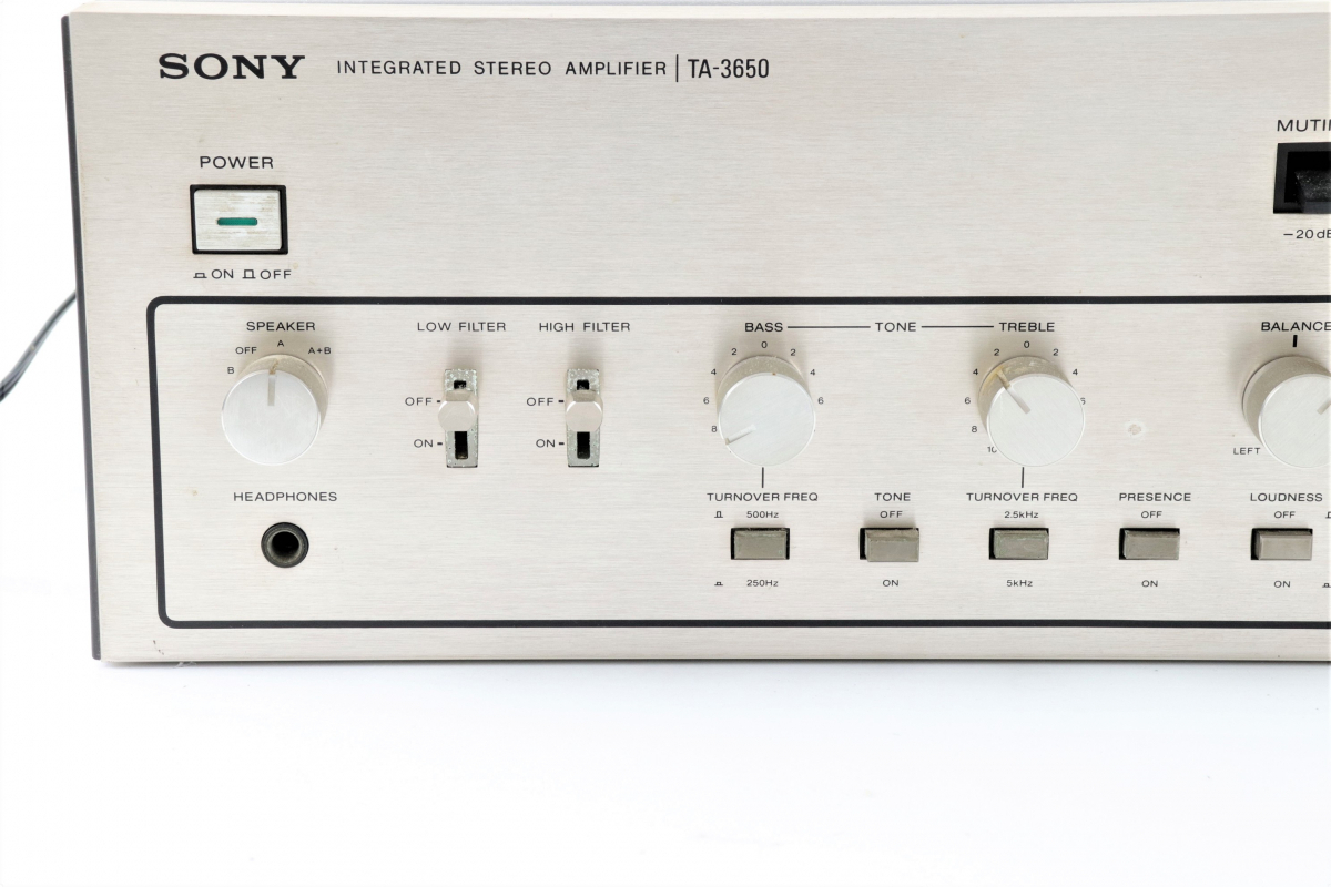 当時価格￥63,800】 【動作OK】 SONY TA-3650 ソニー プリメインアンプ