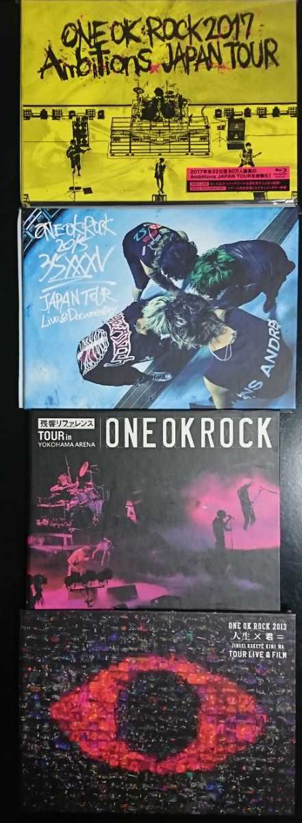【最新作，高品質】 ONE OK ROCK ワンオク ワンオクロック TOUR LIVE Blu-ray 4本(J-POP)｜売買されたオークション情報、yahooの商品情報をアーカイブ公開 - オークファン J-POP