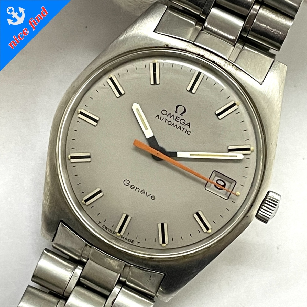 オメガ ジュネーブ OMEGA Geneve 自動巻き 腕時計 オートマ 稼動 稼働 