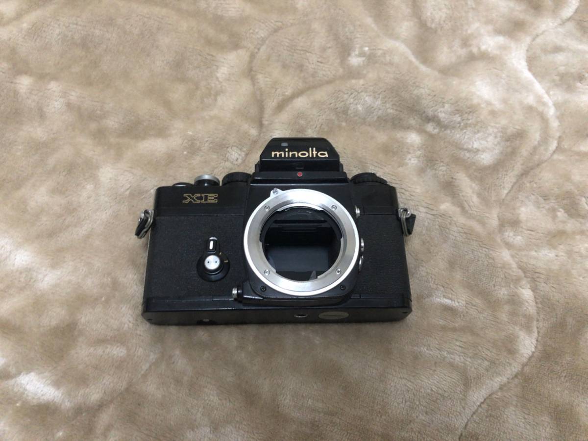 MINOLTA ミノルタ XEブラックボディ一眼フィルムカメラ ミノルタ